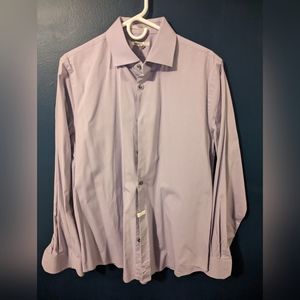 Express Fitted Button Up Large